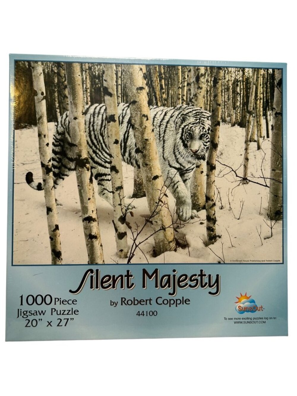 NEW Silent Majesty 1000 Piece Jigsaw Puzzle By Robert Copple 20" x 27" SunsOut